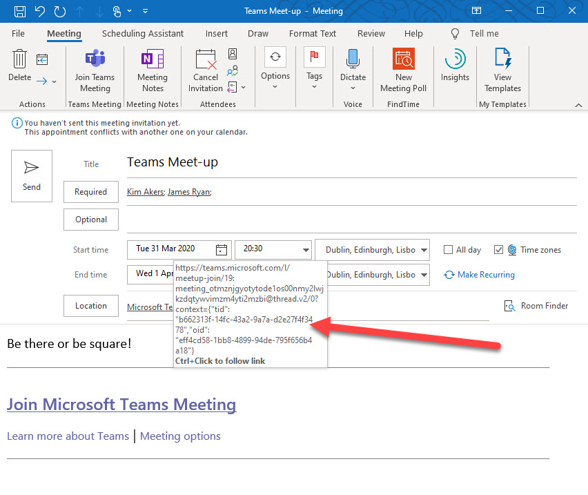 outlook calendar for mac sends an email every time i have a meeting